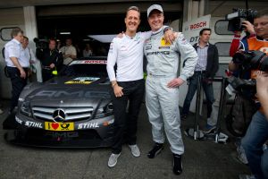  Die Brüder Michael und Ralf Schumacher. 