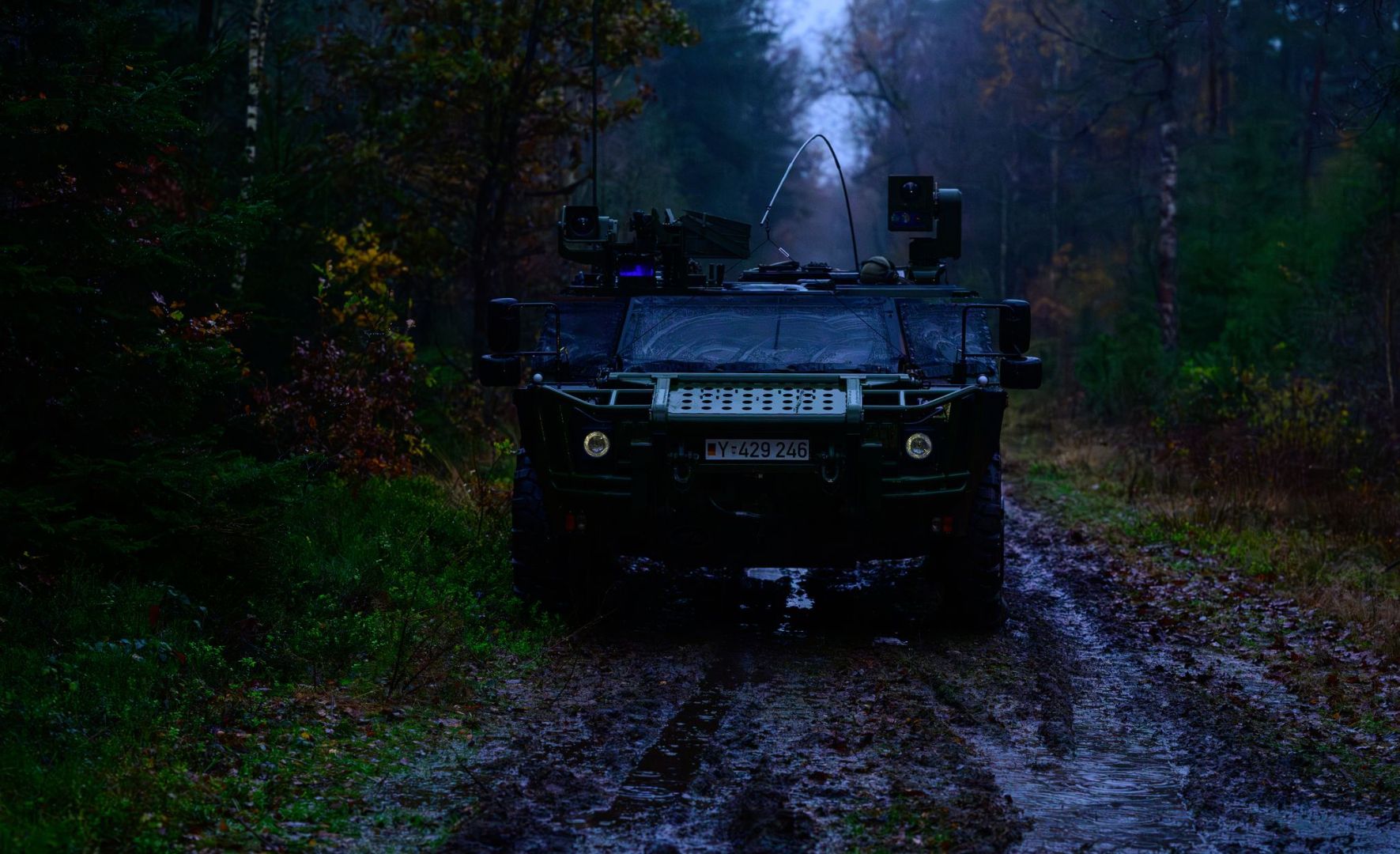 Spähwagen vom Typ Fennek