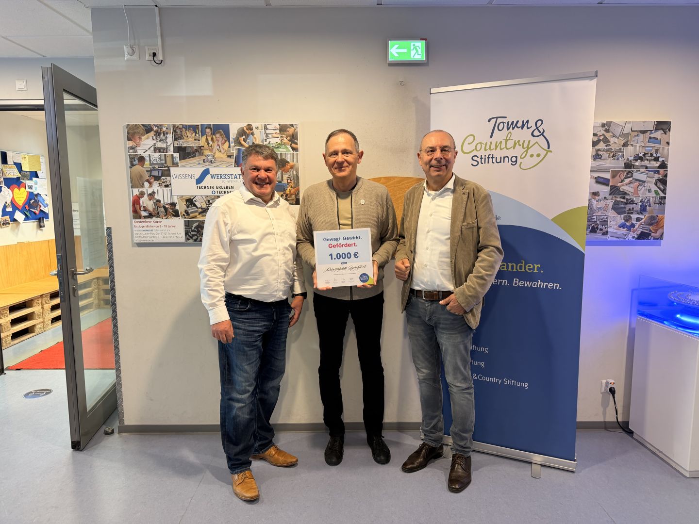 1.000 € für spannende Technikkurse