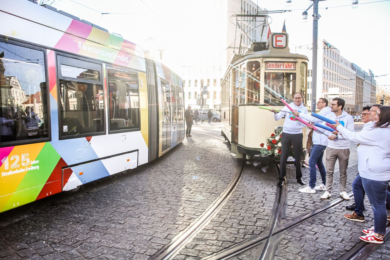 125 Jahre Straßenbahn in Freiburg