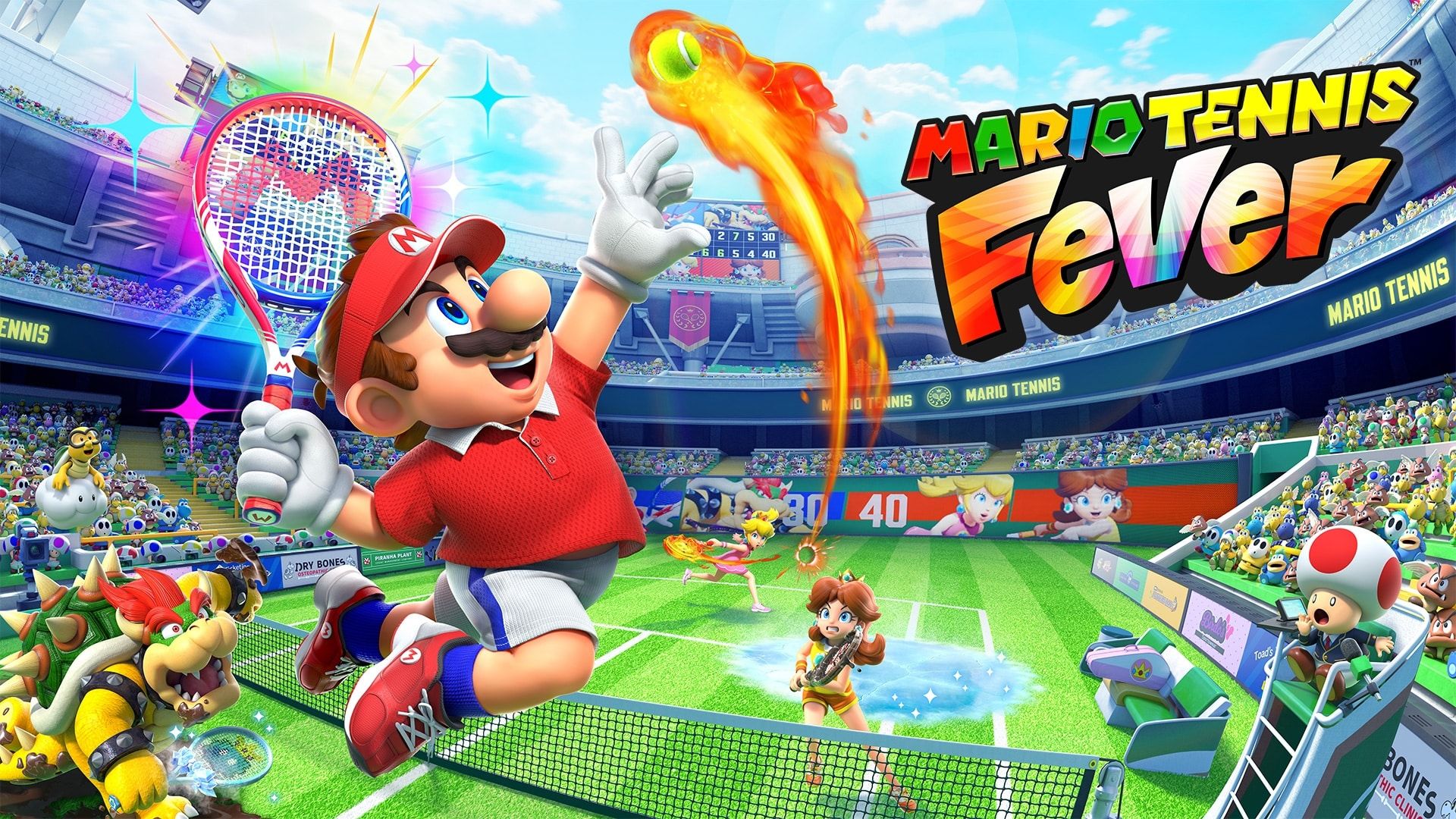 Mario Tennis Fever im Test: Aufschlag ins Chaos!