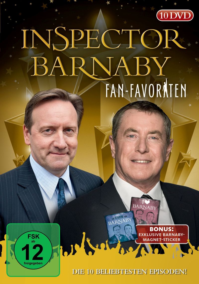 DAS „Corpus Delicti“ für Fans: die Inspector Barnaby-Fan-Favoriten-DVD-Box