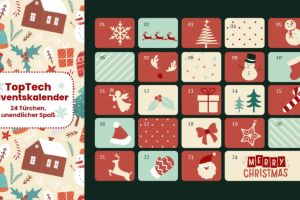 24 Türchen, unendlicher Spaß: Euer Adventskalender voller Technik & Gaming-Highlights!