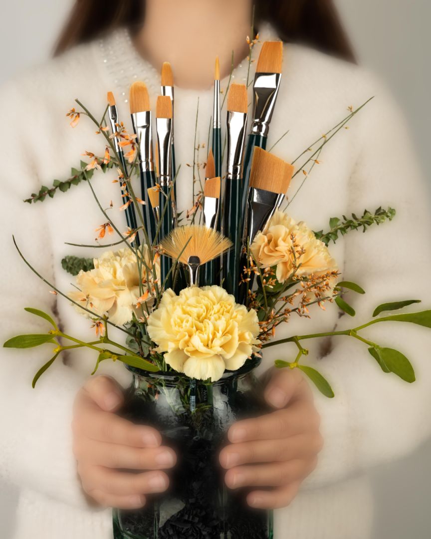 50 Jahre NOVA – Eine da Vinci Synthetikpinselikone feiert Jubiläum