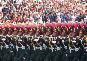 50. Jahrestag Ende des Vietnamkriegs - Militärparade