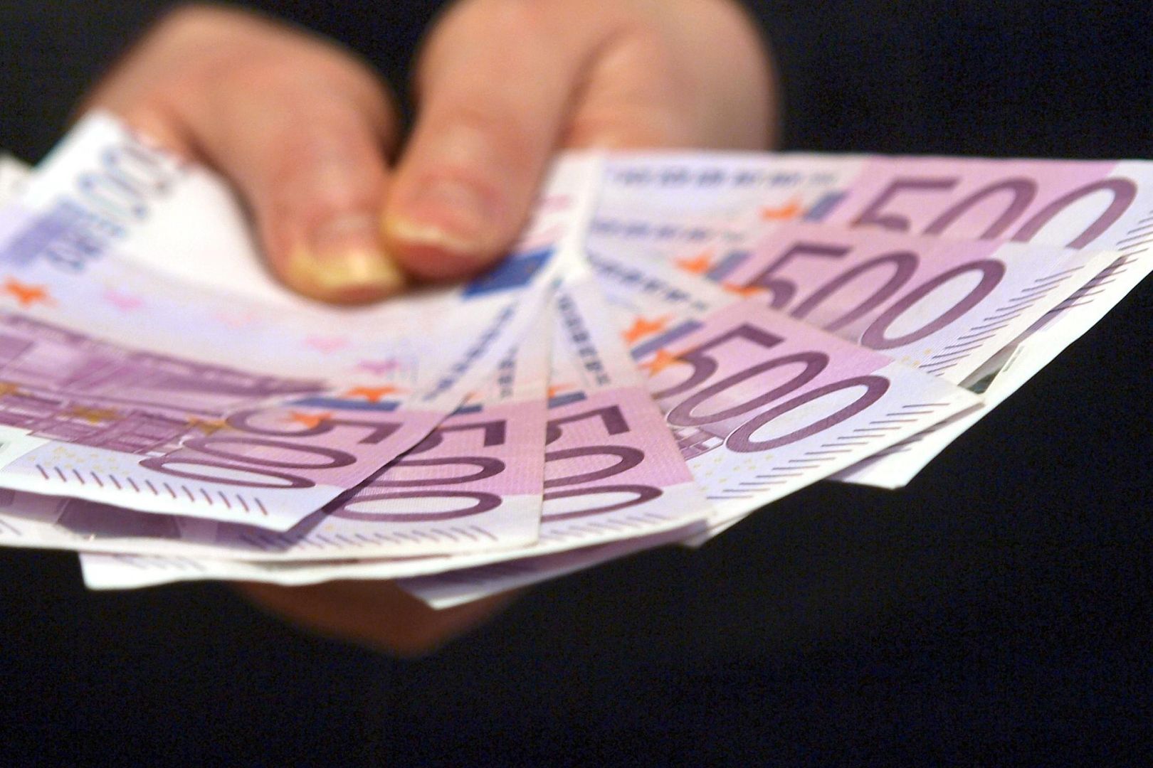 500-Euro-Geldscheine (Archiv)