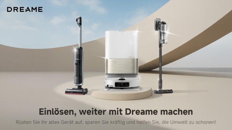 500 € Rabatt auf das nächste Dreame-Produkt