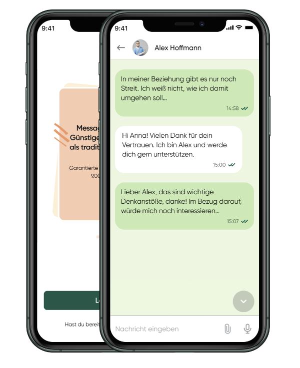 Pinga App - online Beratung von professionellen Psychologen