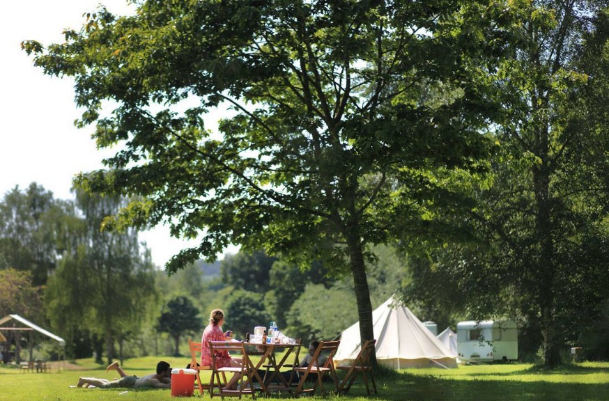 Camping in Frankreich