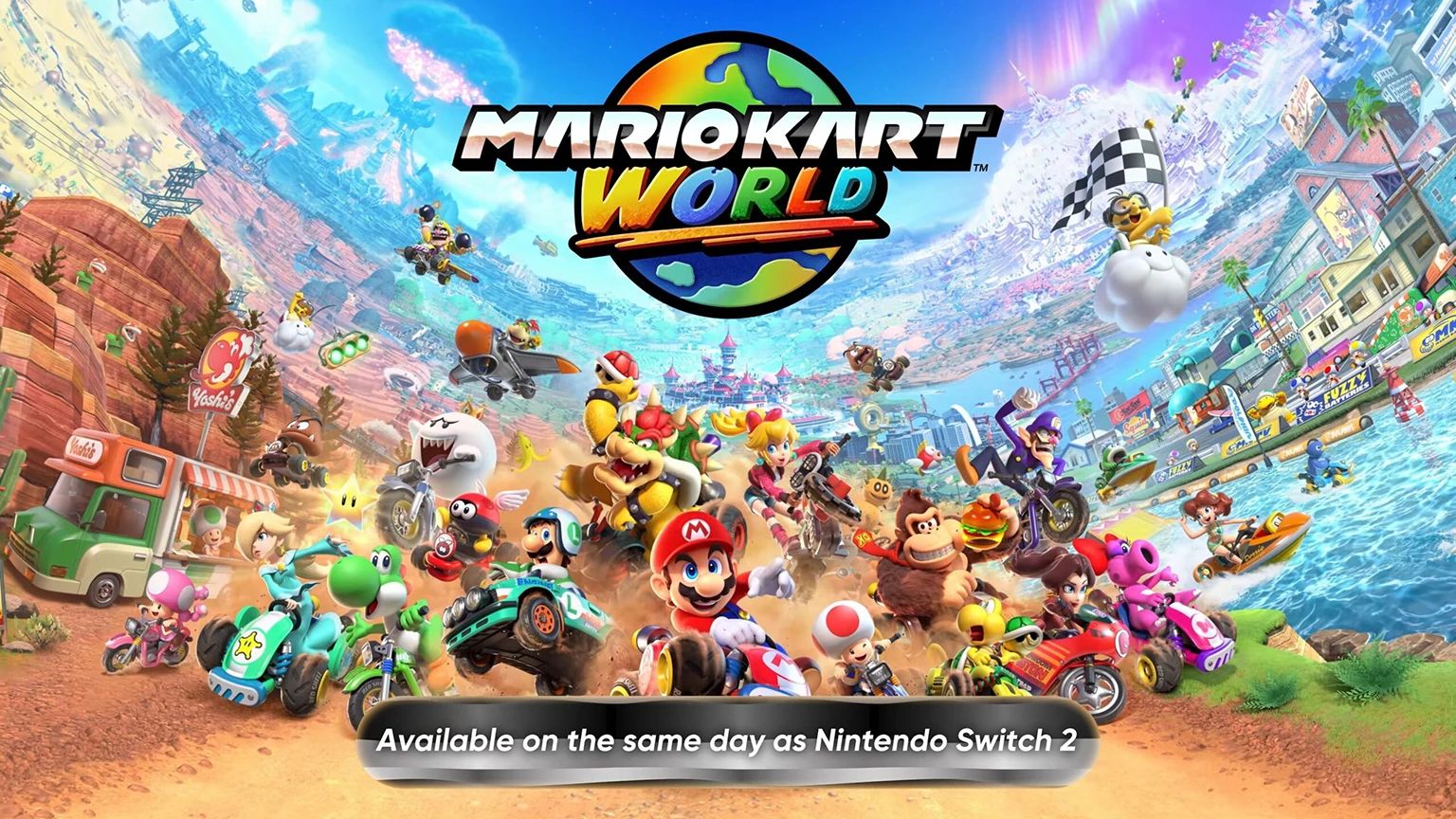 Größer, bunter, schneller: Mario Kart World Direct liefert spannende Enthüllungen