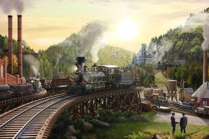 Railroads Online: Neuer Trailer zeigt die abwechslungsreichen Welten vor dem großen Release