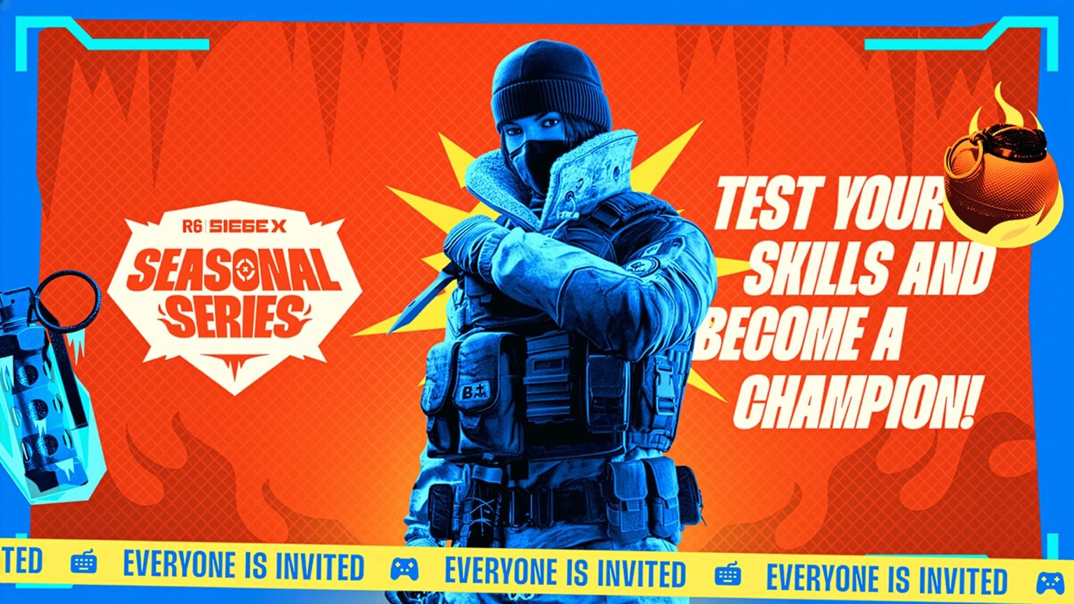 Vom Ranglisten-Held zum E-Sport-Champion: Die Rainbow Six Siege X Seasonal Series ist deine Arena