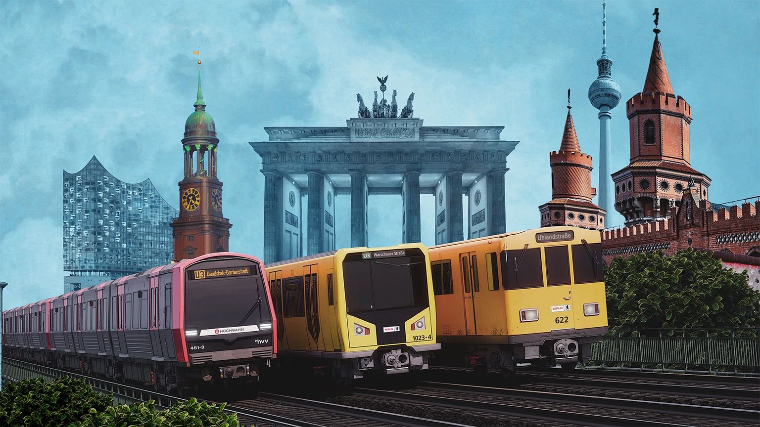 SubwaySim 2: Werde zum U-Bahn-Kapitän und entdecke im April Deutschlands schönste Strecken!