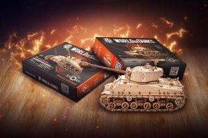 Holz trifft Panzerstahl: Die neuen World of Tanks 3D-Modelle von NICE-IDEA