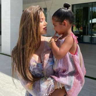 Khloé Kardashian und True Thompson