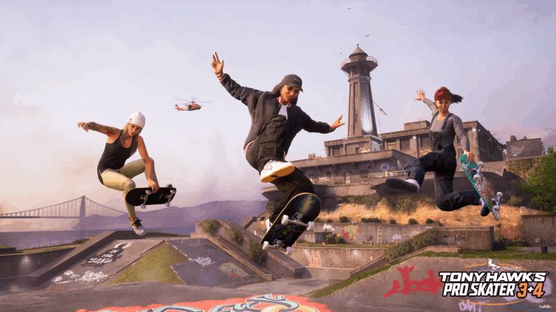 Ab auf die Skatepiste – in der Demo zu Tony Hawks Pro Skater 3+4