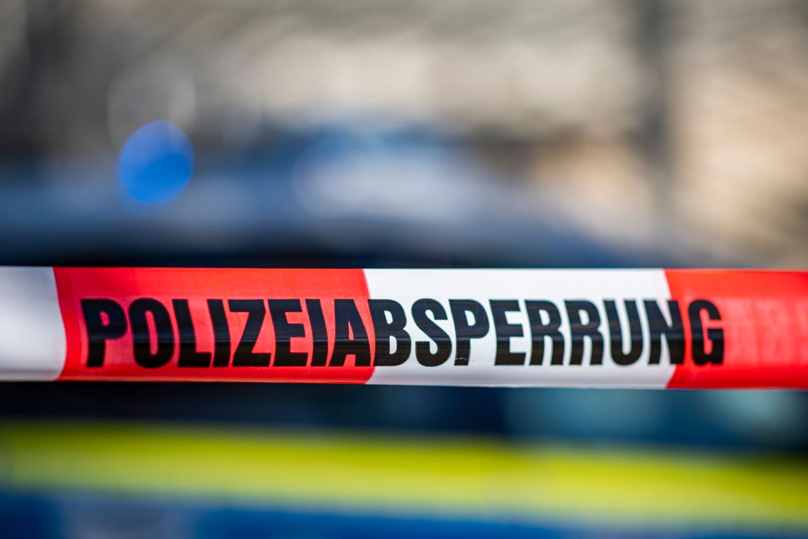 Absperrband der Polizei