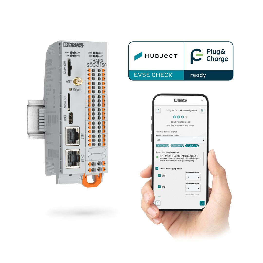 AC-Ladesteuerung Charx control modular: Software-Release 1.9 und neue mobile App