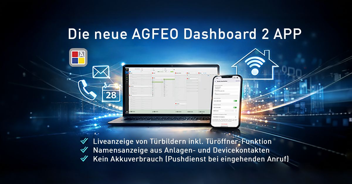 AGFEO Dashboard 2 App v2.0.0