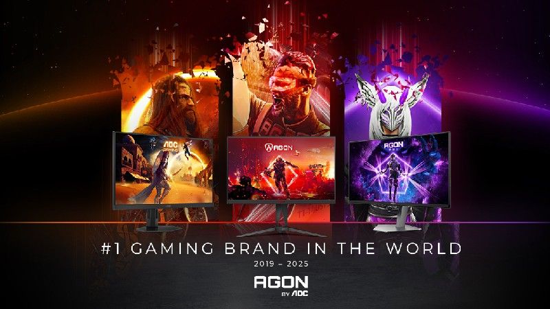 AGON by AOC – Spitzenplatz weltweiten Ranking der Gaming-Monitormarken