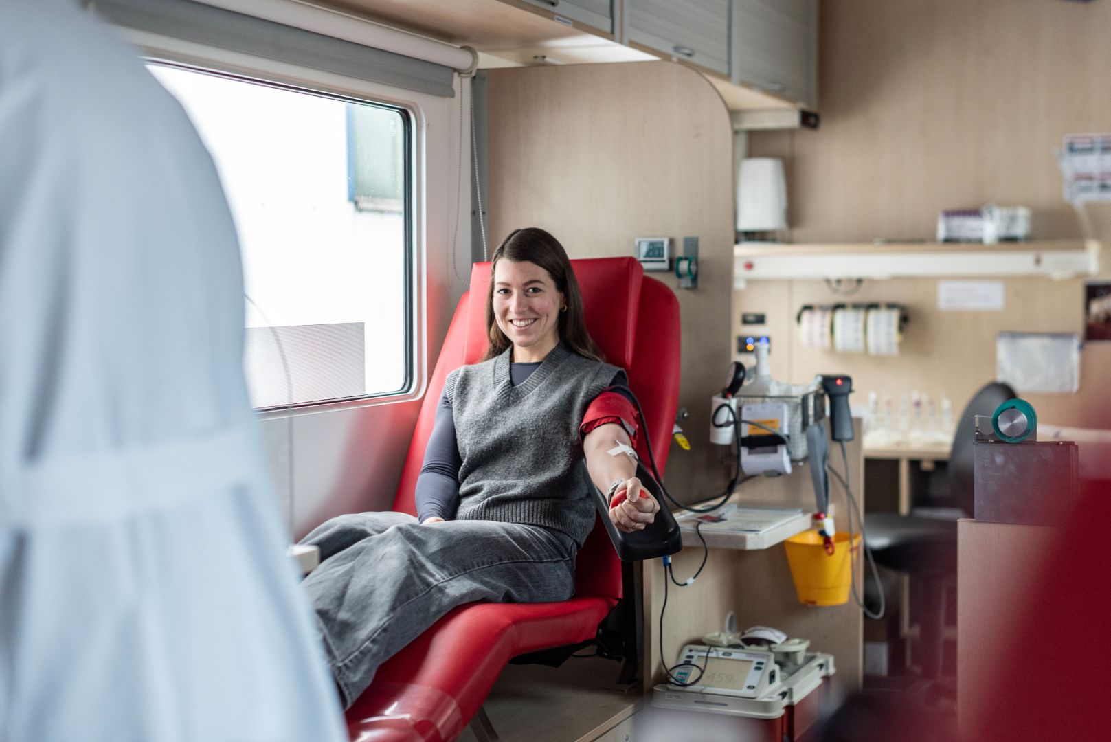 Aktion gegen Versorgungsengpass: technotrans-Mitarbeitende spenden Blut