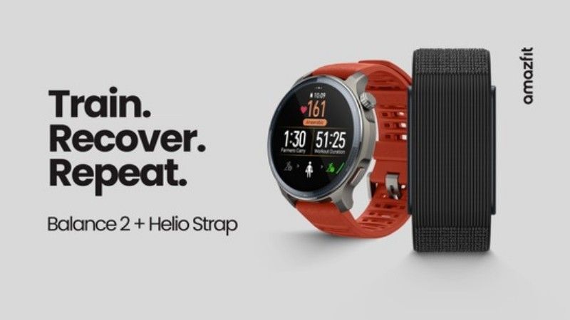 Amazfit Balance 2 & smartes Fitnessarmband Helio Strap kommen