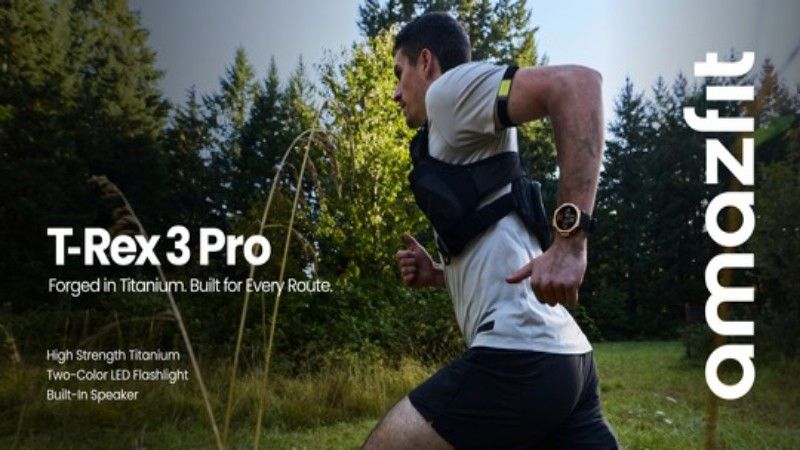 Amazfit stellt seine neue SmartWatch T-Rex 3 Pro vor