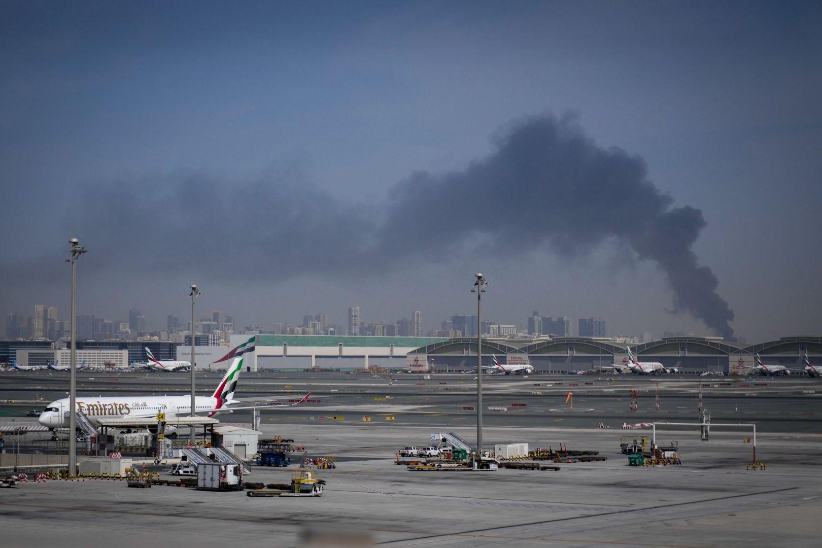 Angriff auf den Iran - Flughafen in Dubai