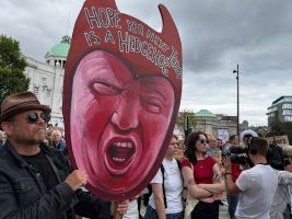 Anti-Trump-Proteste in Schottland - Aberdeen