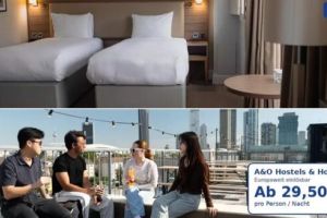 a&o Frühlings-Special für Twin- oder Familienzimmer ab 59€