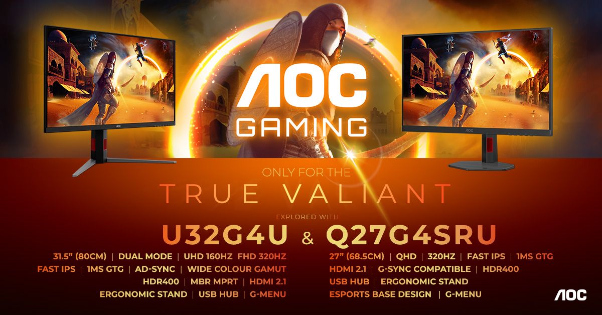 AOC GAMING Q27G4SRU – Competitive Gaming in QHD