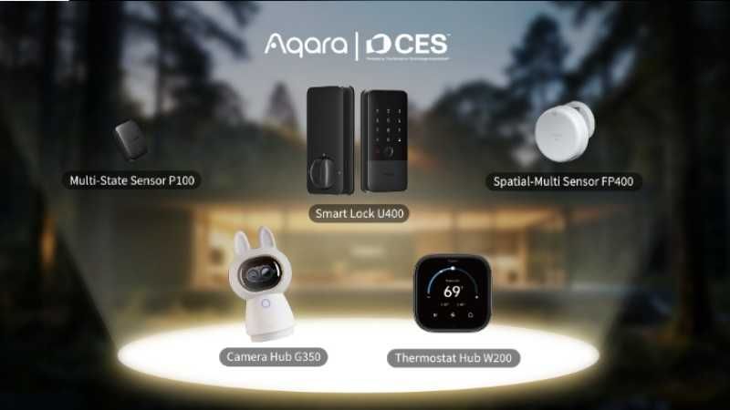 Aqara – Innovationen im Bereich intelligenter Raumtechnologie auf der CES 2026