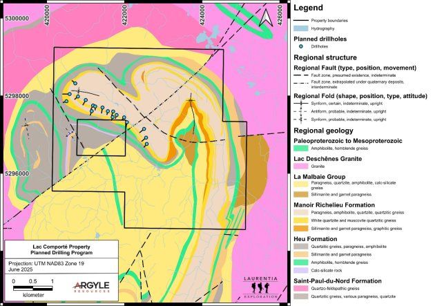 Argyle Resources erhält Genehmigungen und nimmt 3.000-Meter-Bohrprogramm auf dem Siliziumdioxidprojekt Lac Comporté in Quebec auf