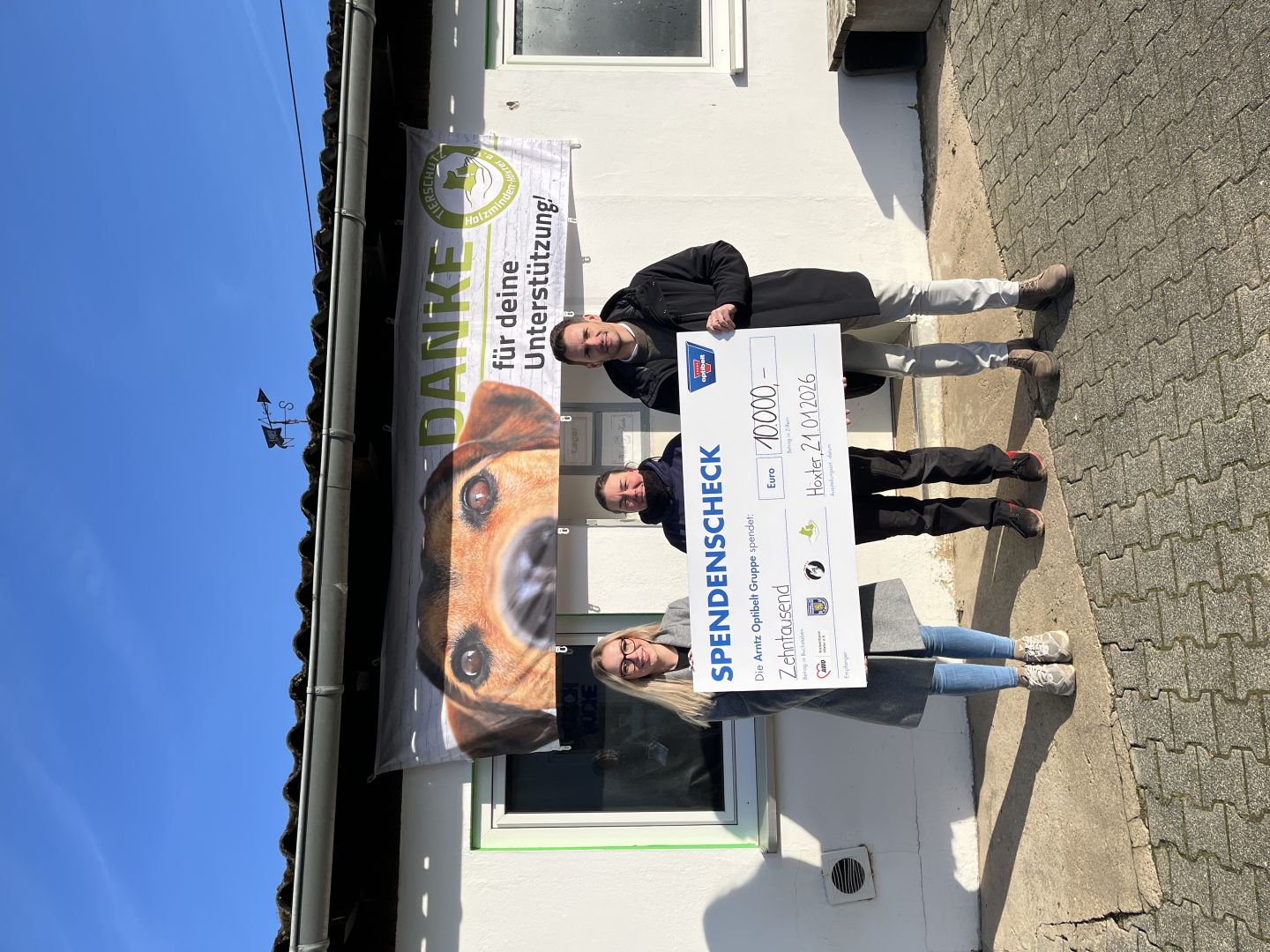 Arntz Optibelt Gruppe unterstützt Organisationen mit 10.000 Euro