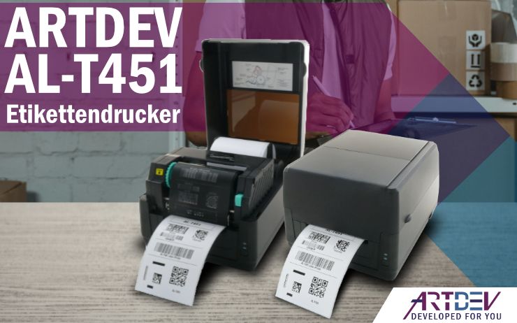 ARTDEV AL-T451 Etikettendrucker