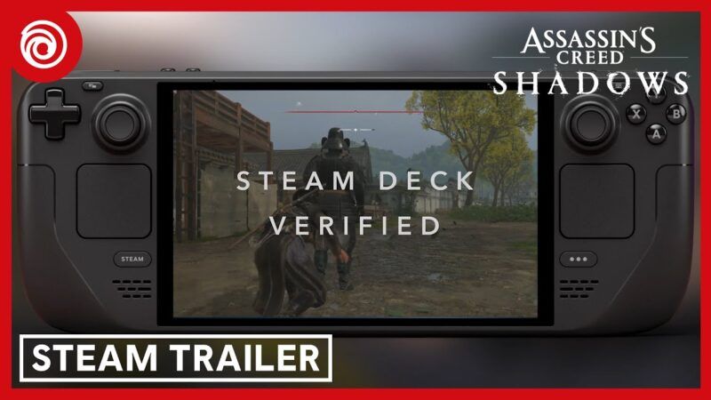 Assassins Creed Shadows findet seinen Weg auf Steam Deck – und das schon zum Launch