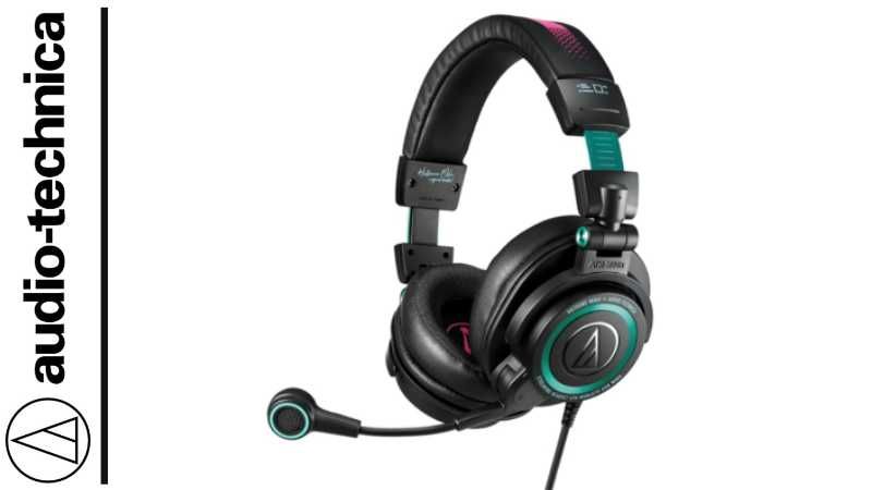Audio-Technica ATH-M50xSTS-USB MIKU – Kopfhörer in limitierter Auflage