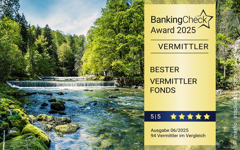 Ausgezeichnet - AVL Finanzvermittlung zum achten Mal mit BankingCheck Award in der Kategorie