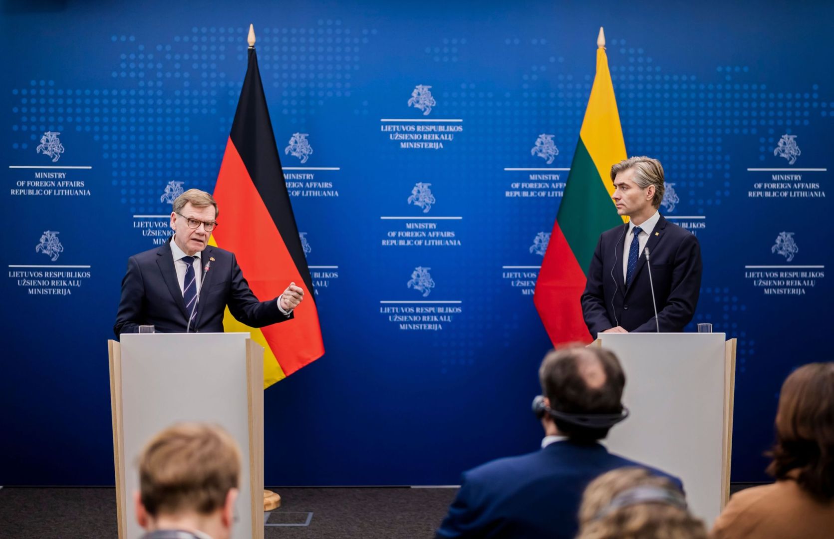 Außenminister Wadephul besucht Litauen