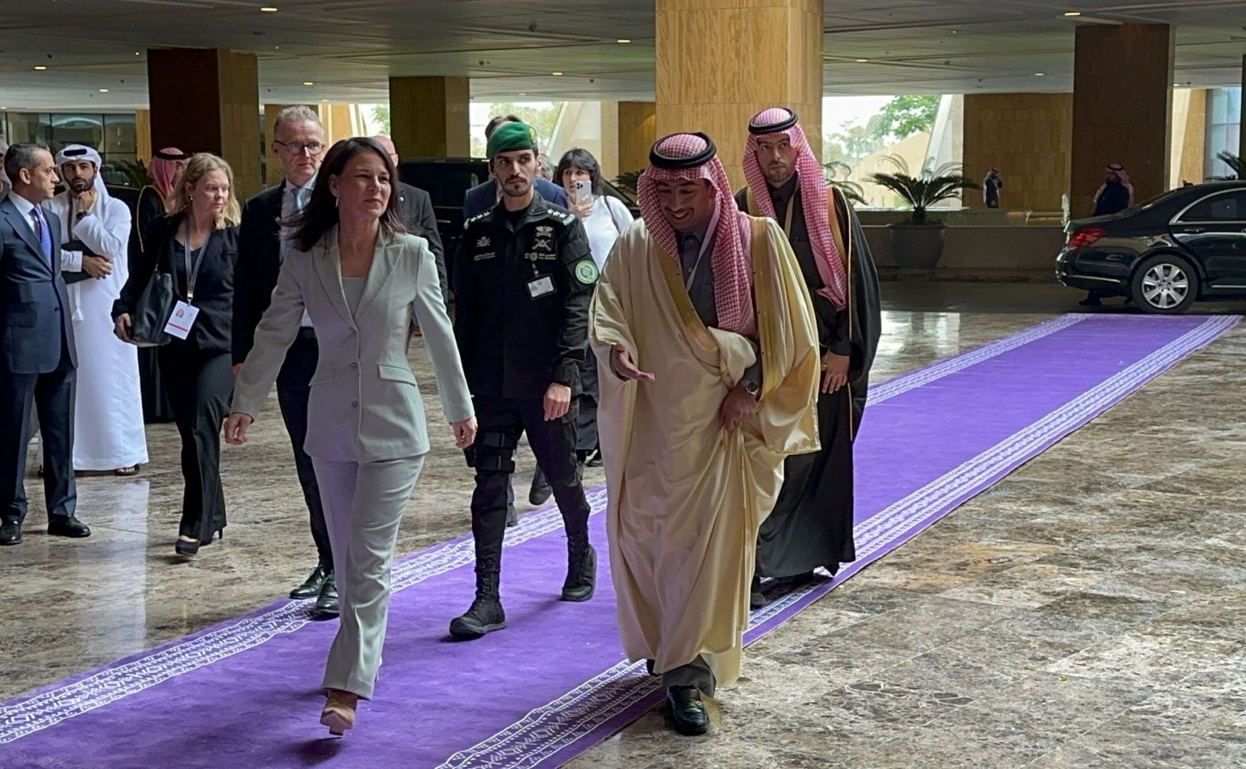 Außenministertreffen in Saudi-Arabien - Baerbock