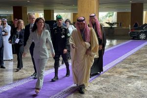 Außenministertreffen in Saudi-Arabien - Baerbock