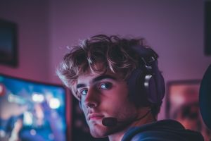 auvisio Klappbares 3in1-Funk-Gaming-Headset, 2,4 GHz, BT 5.3, 10 Std. Akku