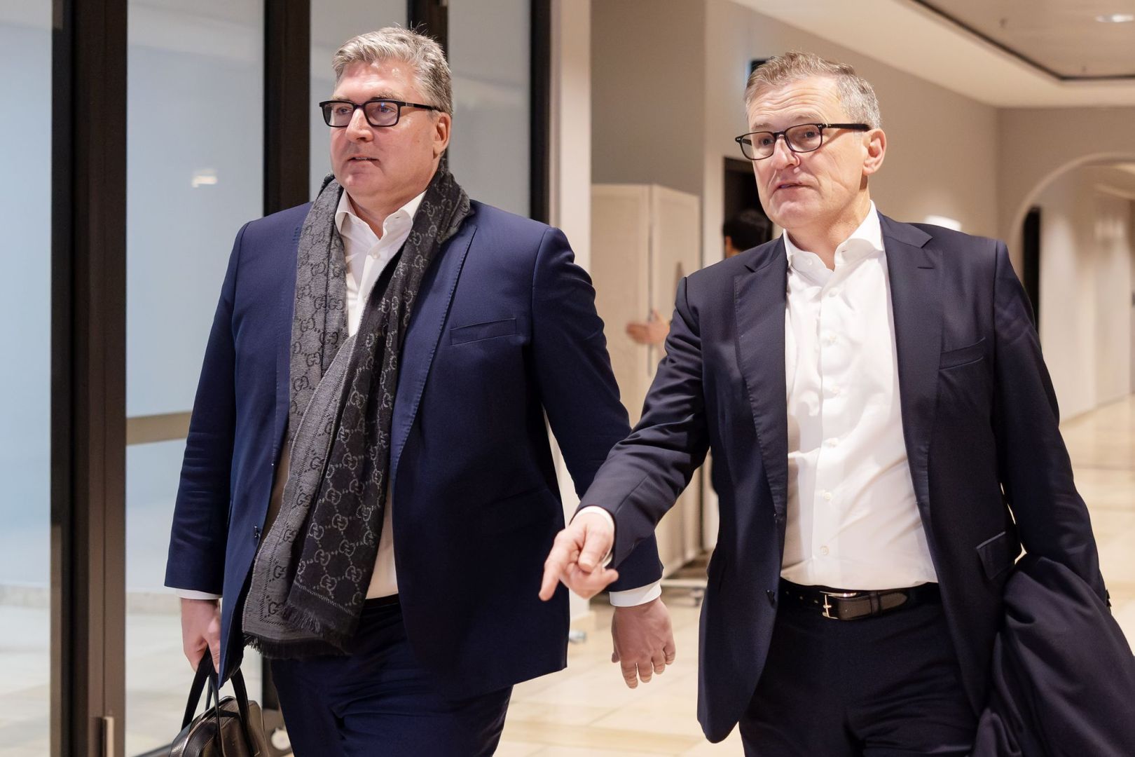 Axel Hellmann und Jan-Christian Dreesen