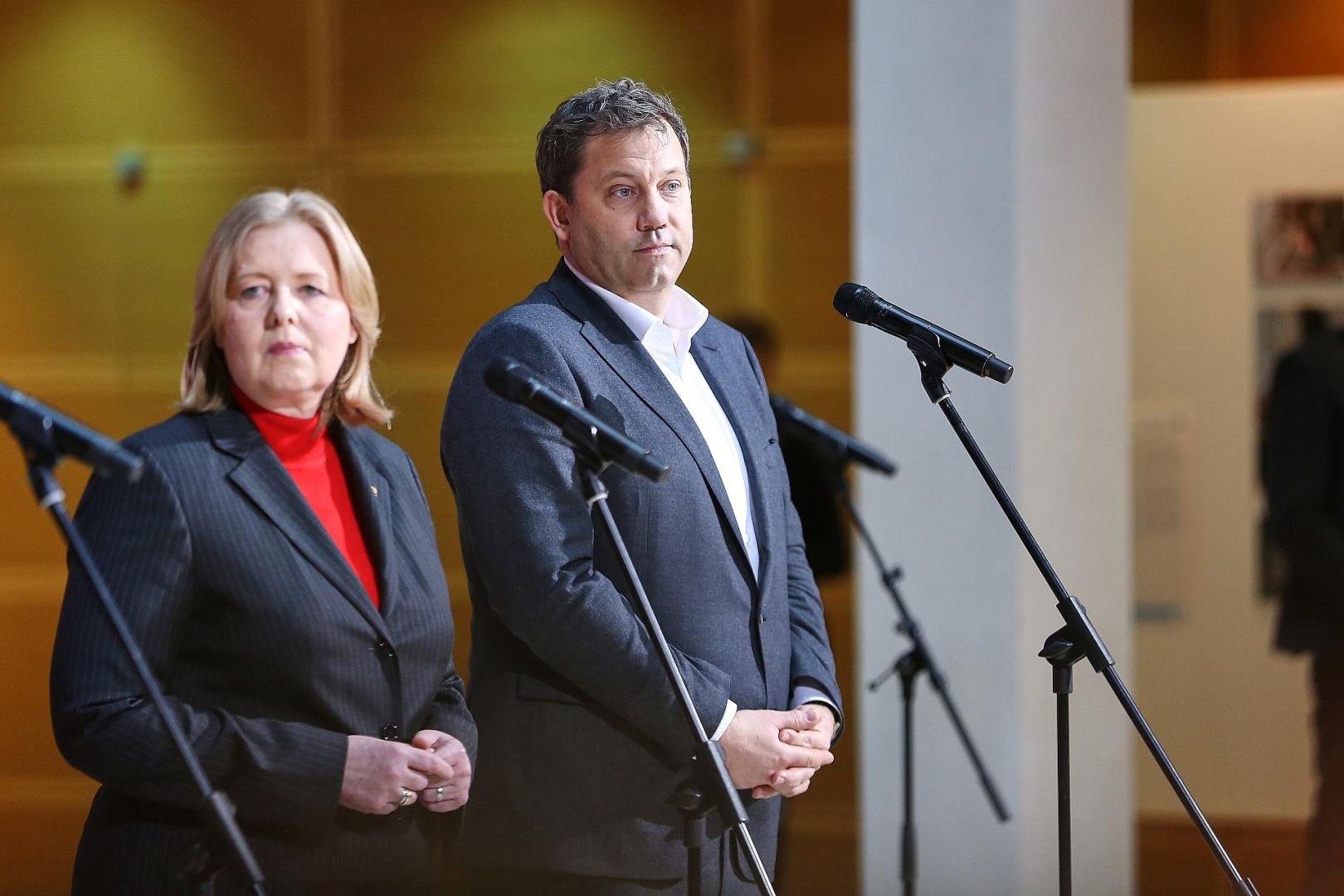 Bärbel Bas und Lars Klingbeil (Archiv)