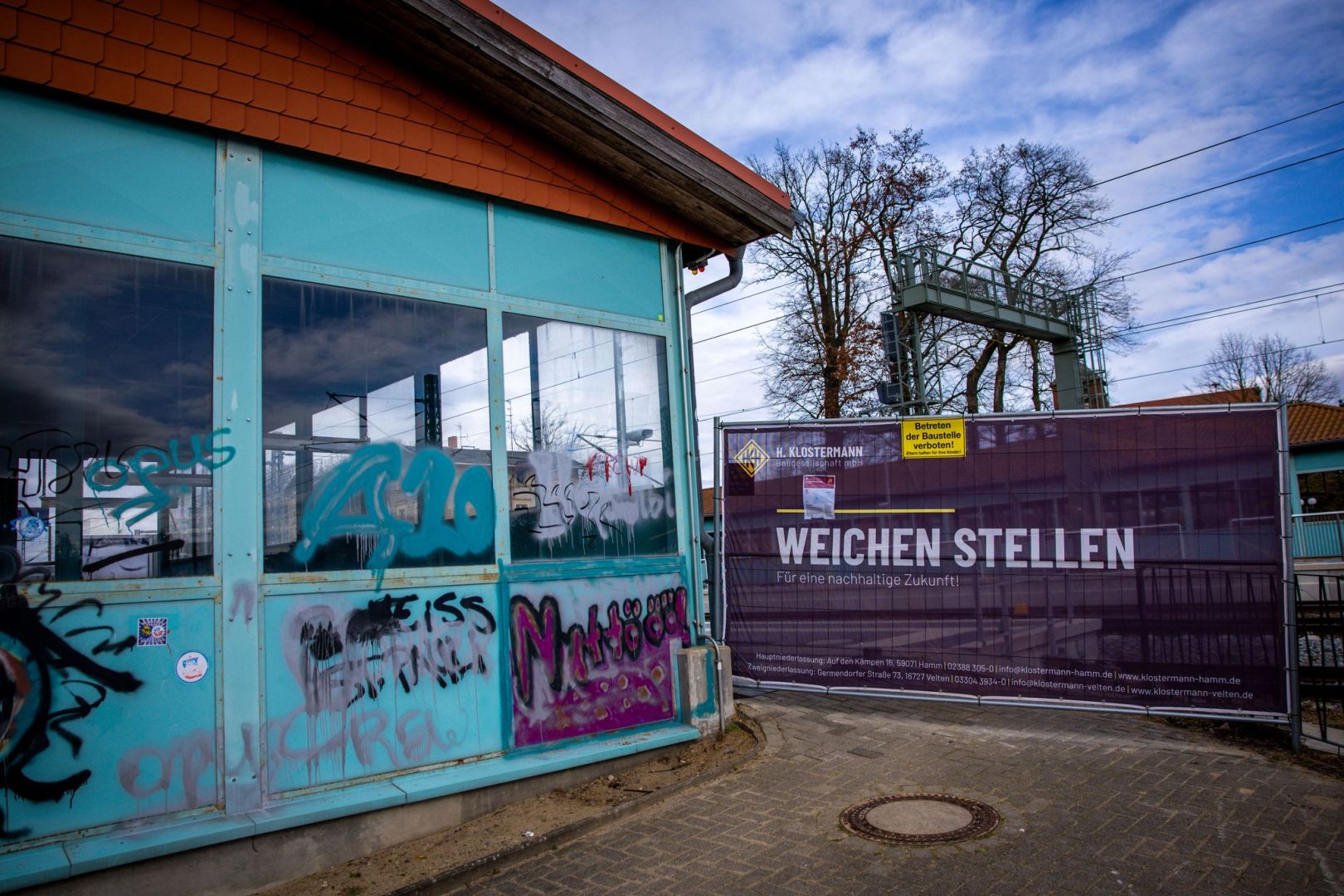 Bahnbaustelle