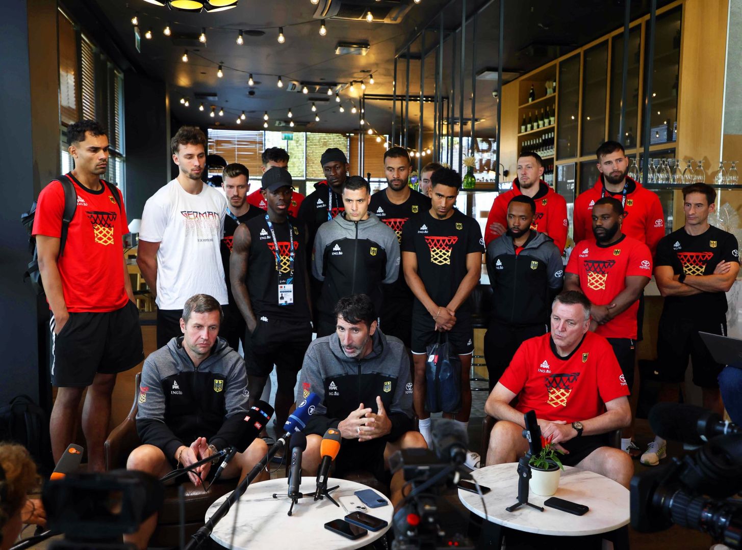 Basketball-EM - Deutschland Pressekonferenz