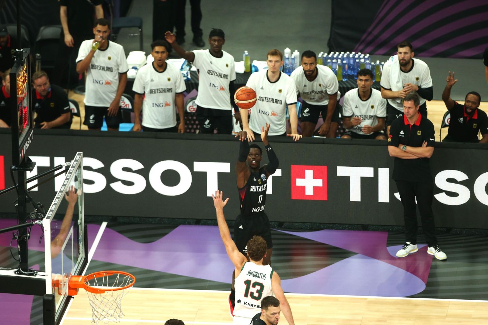 Basketball-EM in Finnland, Litauen - Deutschland