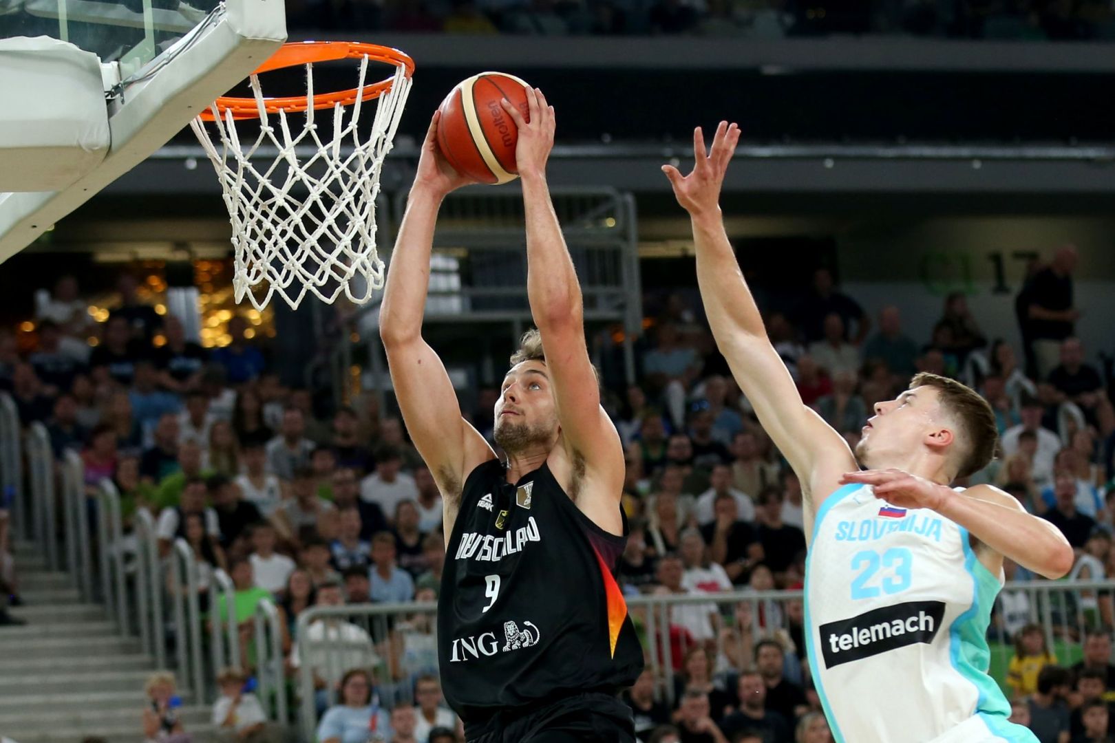 Basketball: Slowenien - Deutschland