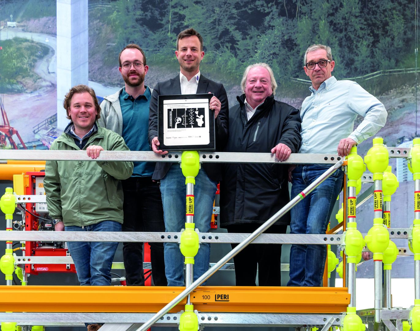 bauma Innovationspreis: Adam Hörnig gewinnt mit VCT von PERI