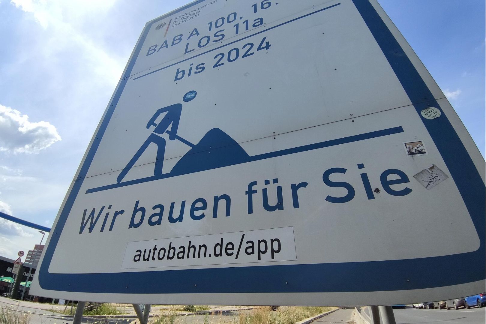 Baustelle A 100 (Archiv)